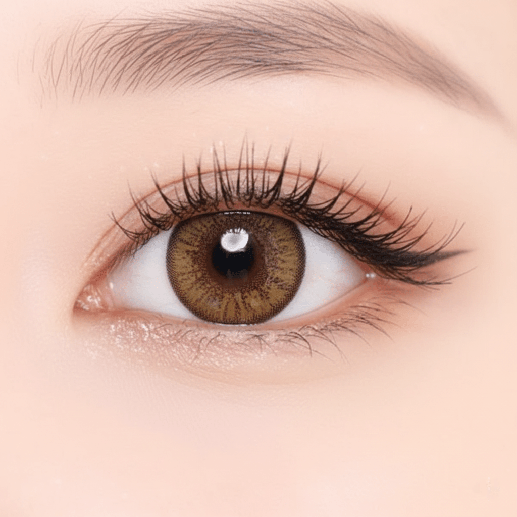 乱視用アンバーフレイム ・Amber Flame｜M827 - Japan colored contactsDUEBA(N) BT toric Brown /827