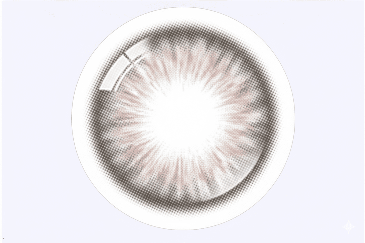 乱視用 ベリースパークル ・Berry Sparkle ｜ M1898 - My ToricDILEN (N)  F038  Choco toric / 1898