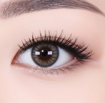 乱視用 ムーングレージュ ・ Moon Greige ｜ M1693 - My ToricDILEN (N)  D027 Gray Toric [1693]