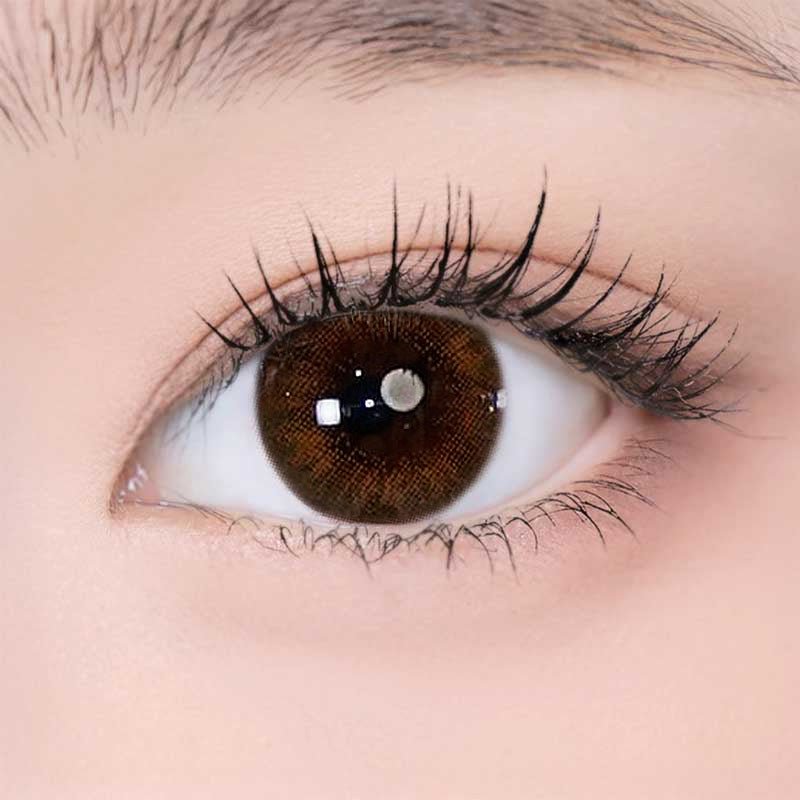 乱視用 ピュア ブラウン・Pure Brown｜ M288 - Japan colored contactsNEOVISION(N) EXTRA BROWN 난시/288